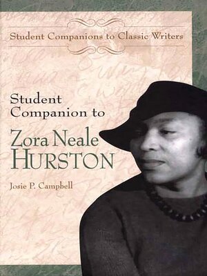 cover image of Student Companion to Zora Neale Hurston